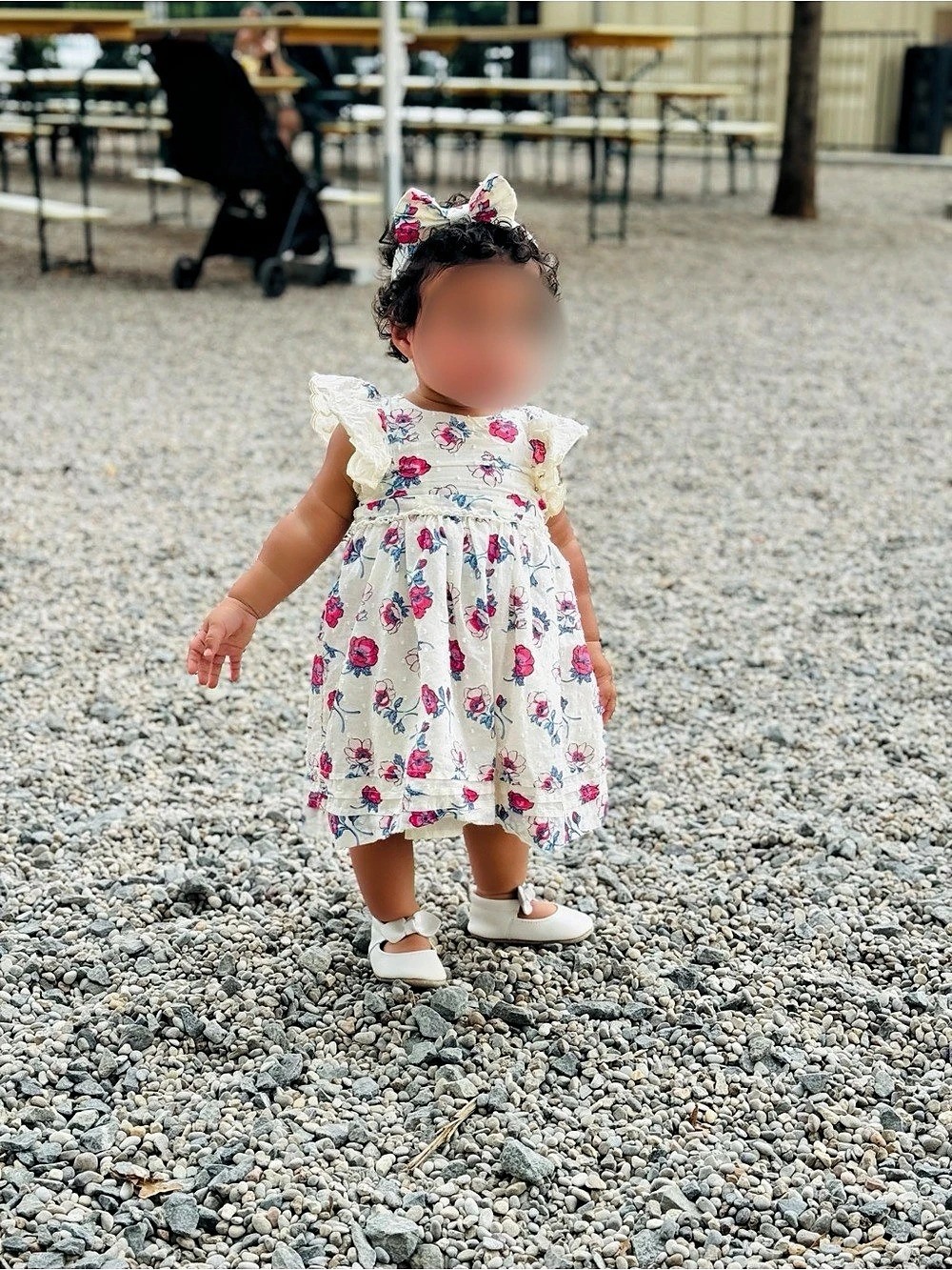 Cupcakes and Cashmere Floral Cotton Dress Baby 24M Like New